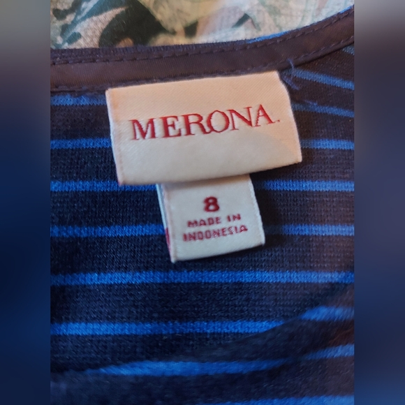 Merona casual striped sleeveless dress - Picture 6 of 7